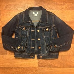 EUC Girls Old Navy Jeans Jacket Sz M